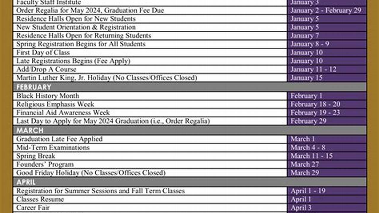 Njit Spring Calendar 2025