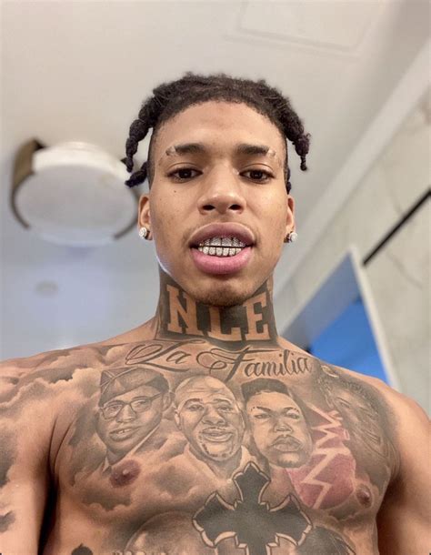 Nle Choppa Neck Tattoos