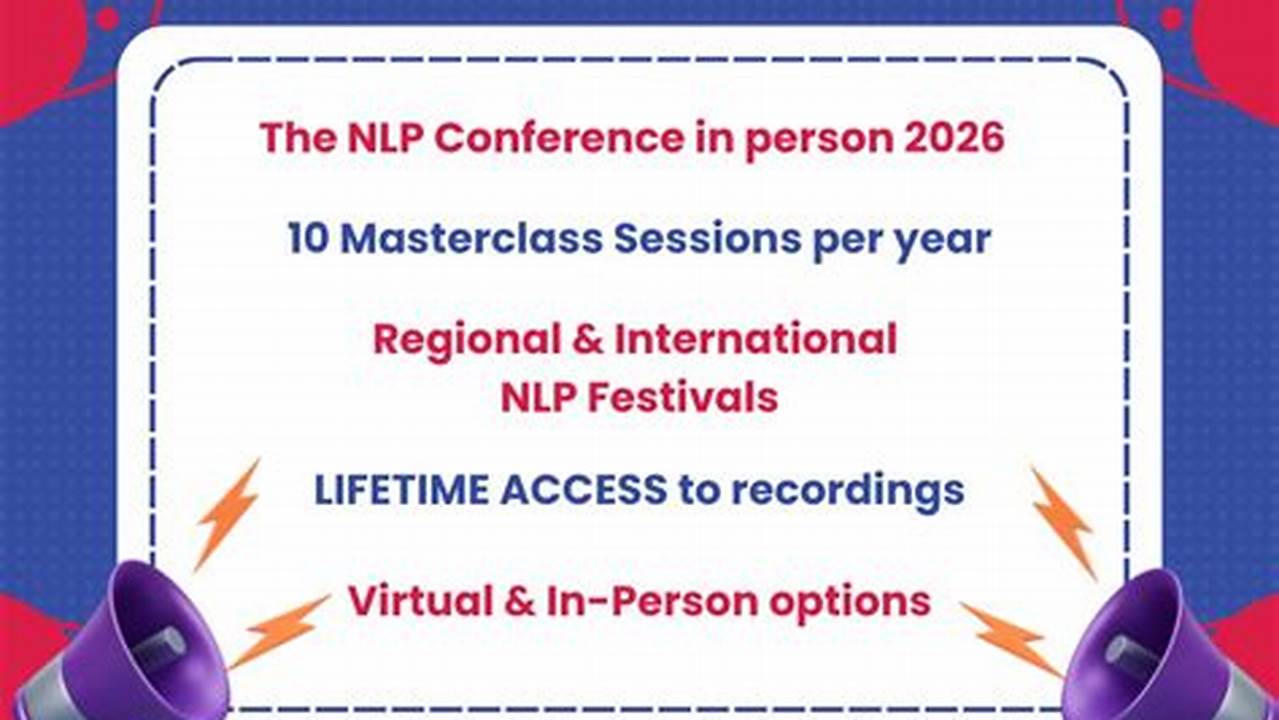 Nlp Conference Calendar