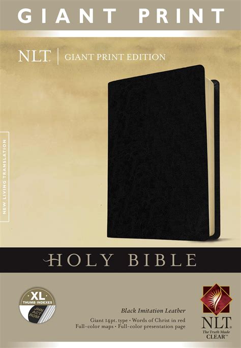 Experience Enhanced Bible Reading with Nlt Giant Print Edition