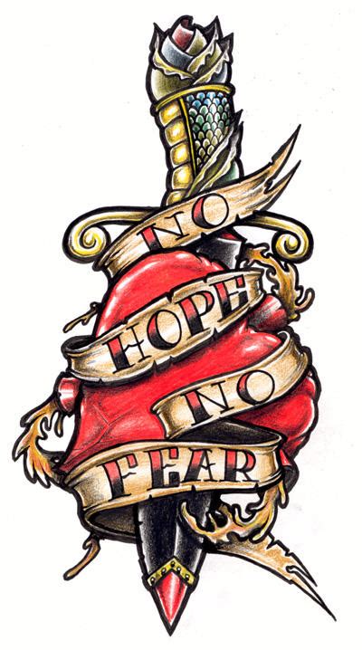 Rachel Gilbert New Work No Hope No Fear Tattoo Art