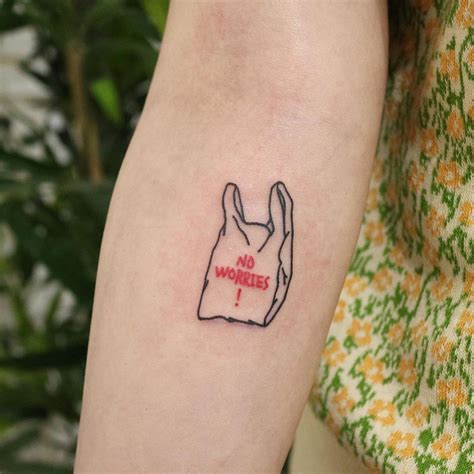 No worries tattoo by takemymuse