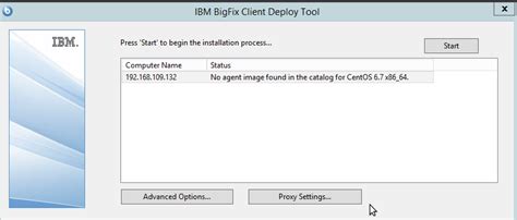 No Agent Image Found In The Catalog