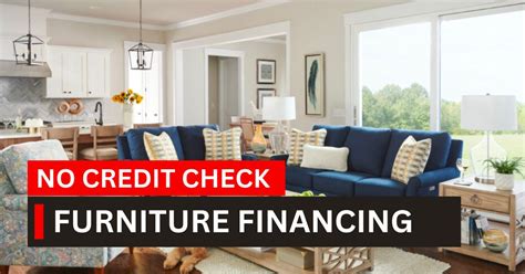 No Credit Check Furniture Financing Options
