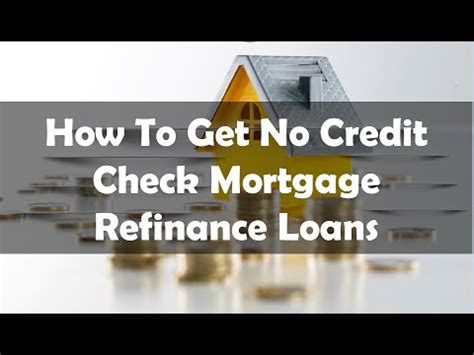 No Credit Check Mortgage Loan Application