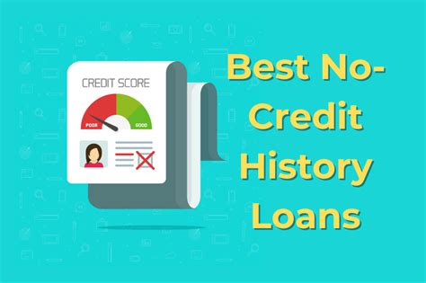 No Credit History Loans
