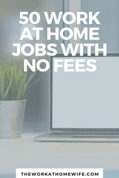 No Fee Work At Home Jobs,6181