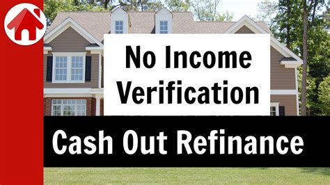 No Income Verification Refinance Loans