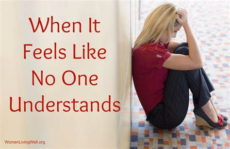 No One Understand Me Quotes