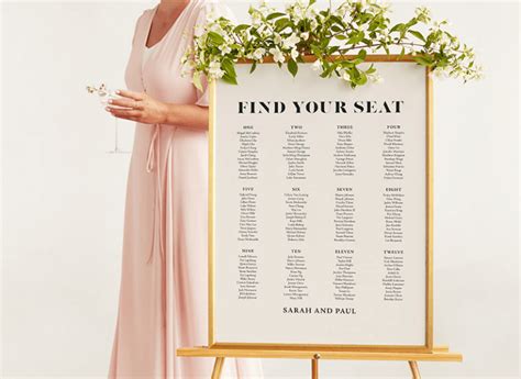 No Seating Chart Wedding