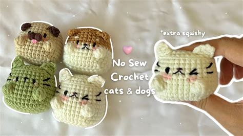 No Stuffing Crochet Animals