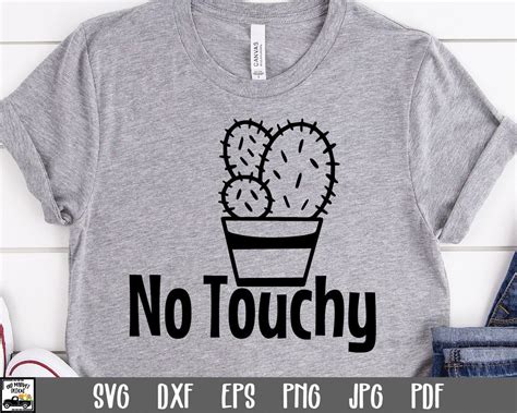 Download No Touchy SVG File | Cactus SVG... Creativefabrica for Cricut