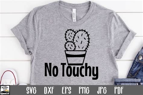 Download No Touchy SVG File | Cactus SVG... Silhouette