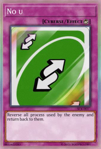 No U Card Meme
