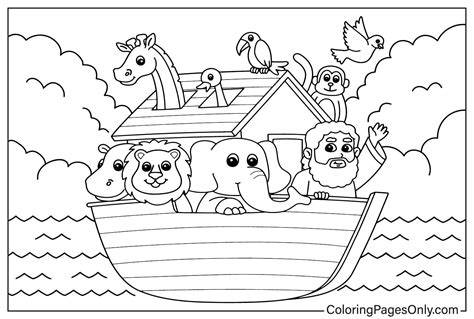Noahs Ark Color Page