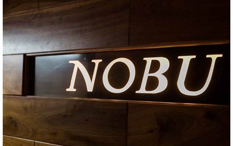 Nobu Conclusion