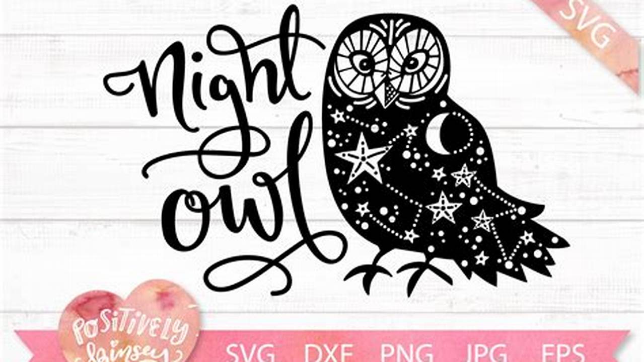 Nocturnal, Free SVG Cut Files