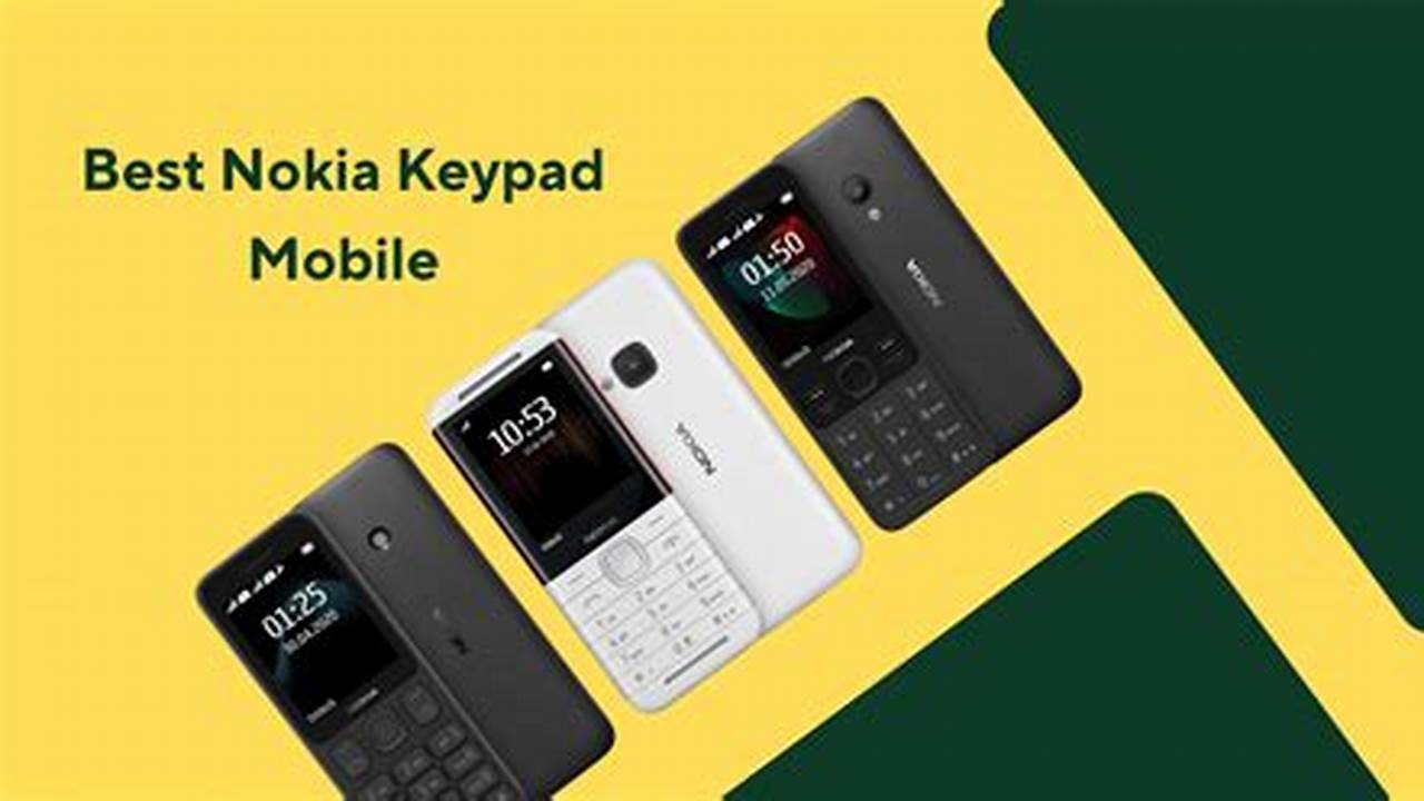Nokia Latest Keypad Phone 2024