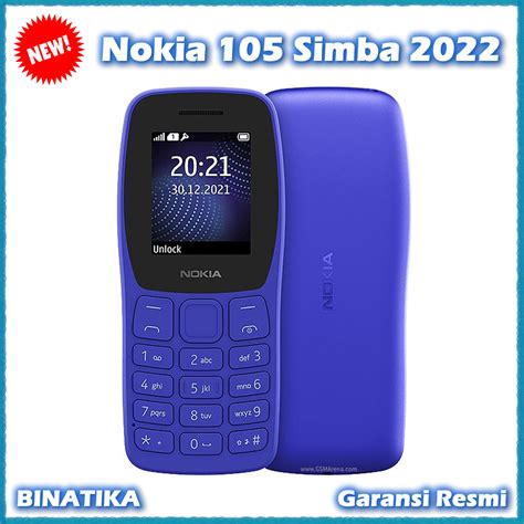 Nokia 105 2022 SIMBA Panggilan Jelas