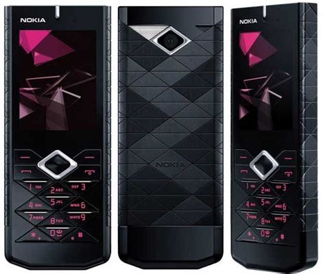 Nokia 7900 Prism  - Display screen captures users