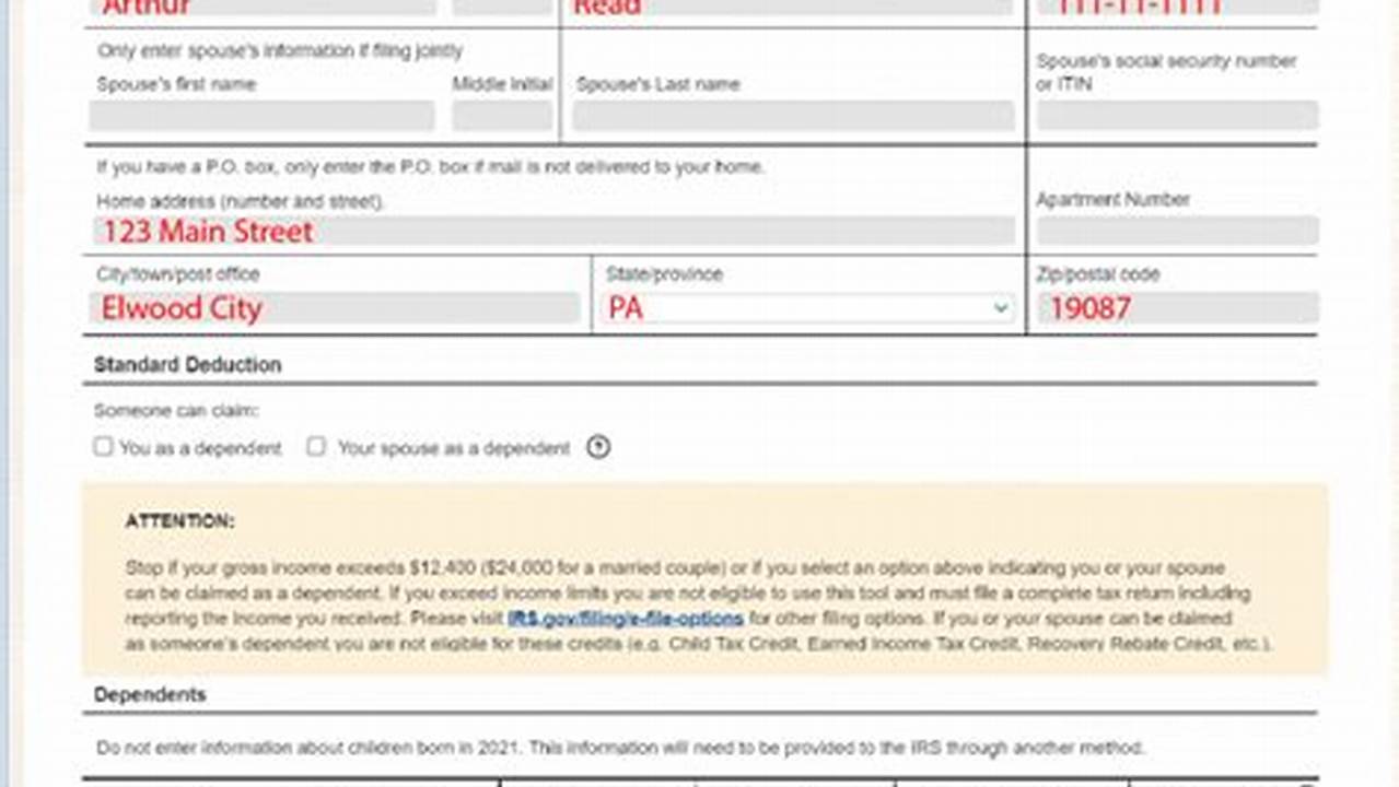 Non Filers Stimulus Check 2024
