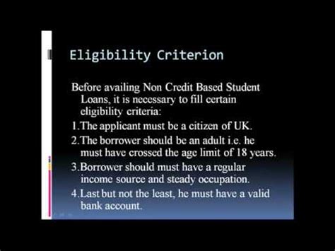 Non Credit Based School Loans