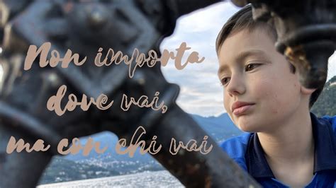 Non importa dove, non importa come ma con chi! E auguro a noi delle