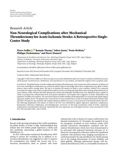 Non-Neurological Challenges