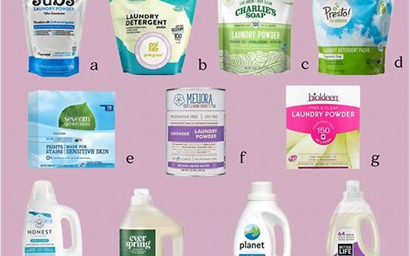 Non-Toxic Laundry Detergent Ingredients