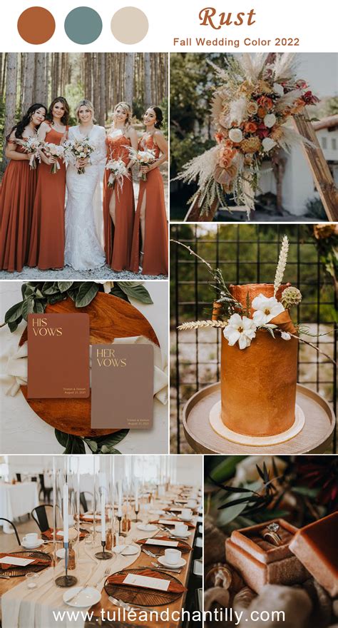 Non-Traditional Fall Wedding Colors