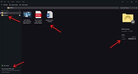 NordLocker: Interface &amp; experience
