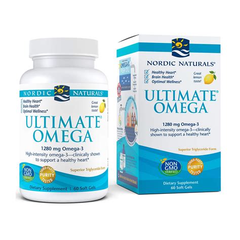 Nordic Naturals Ultimate Omega fish oil supplement