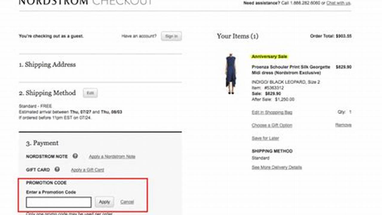 Nordstrom Promo Code July 2025