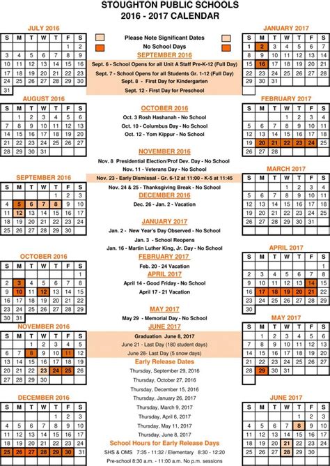 Norfolk Academy Calendar