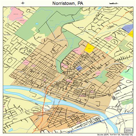 Map Of Montgomery County Pa Map Of Zip Codes