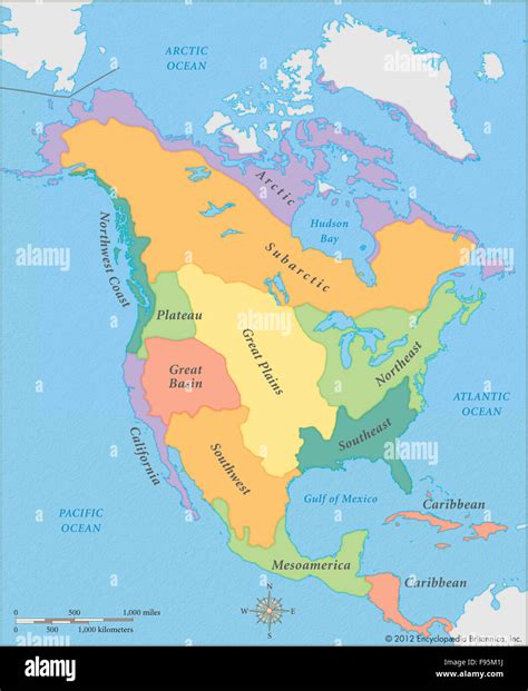 North America Map Regions