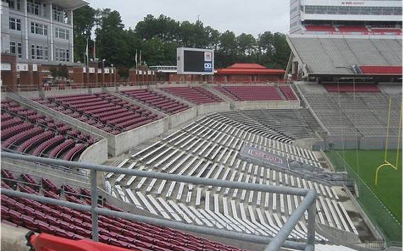 North End Zone Seating At Carter-Finley Stadium