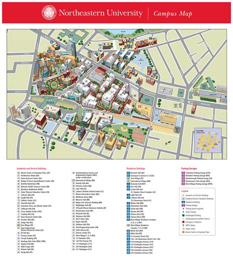30 Map Of Northeastern University Maps Database Source