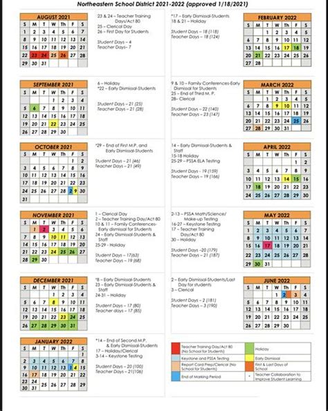 Northeastern Student Calendar