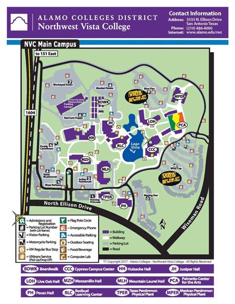 Northwest Vista College Map