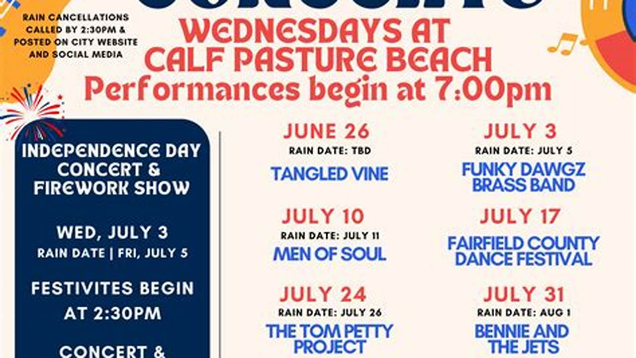 Norwalk Summer Concerts 2024