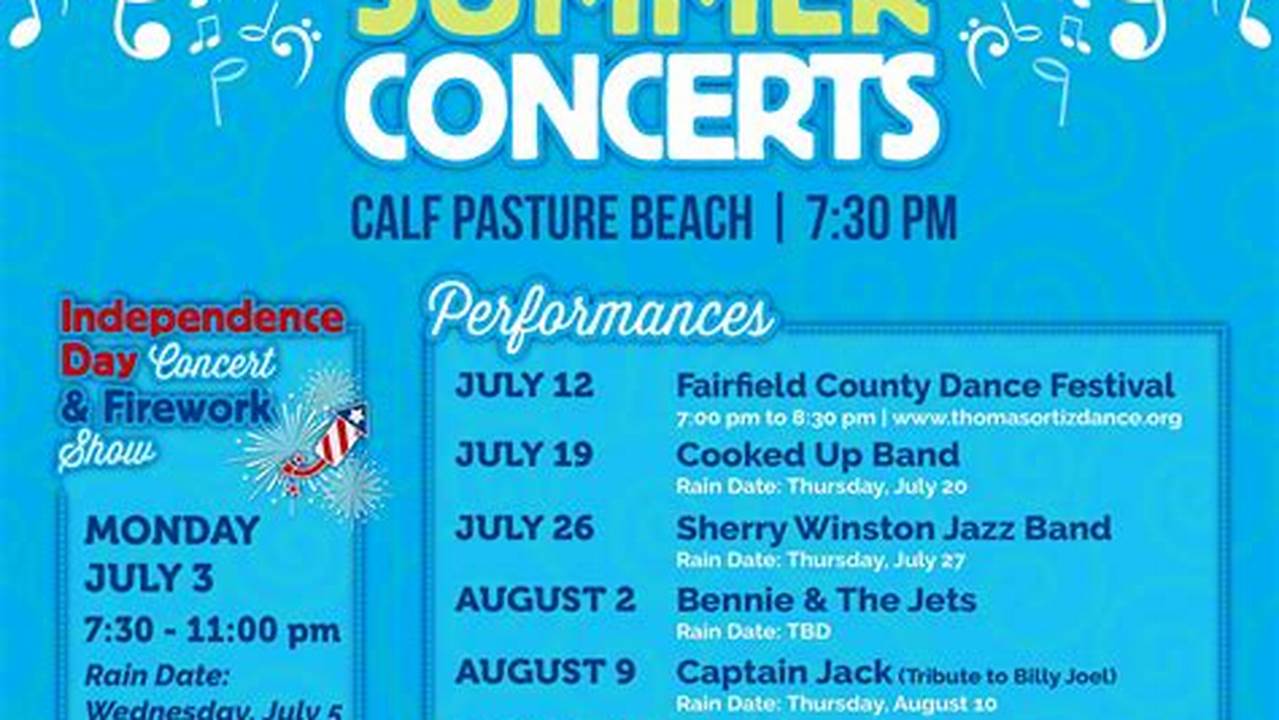 Norwalk Summer Concerts 2025