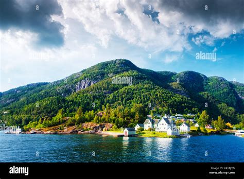 Norwegian Fjord Landscape