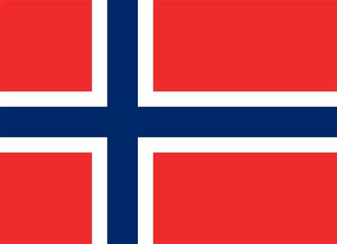 Norwegian Flag Printable