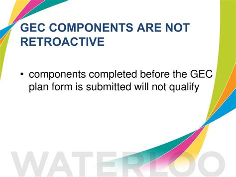 Not a retroactive solution