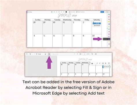 Notability Customizing Calendar