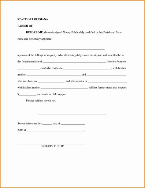 Child Custody Agreement Template Google Docs, Word, Apple Pages