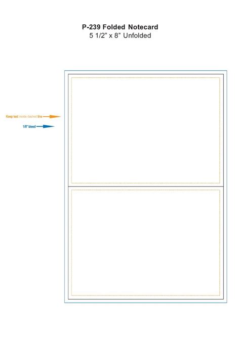 Note Card Template