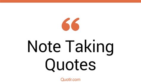 Note Taking Quotes