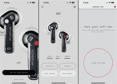 Nothing Ear 1 controls and app